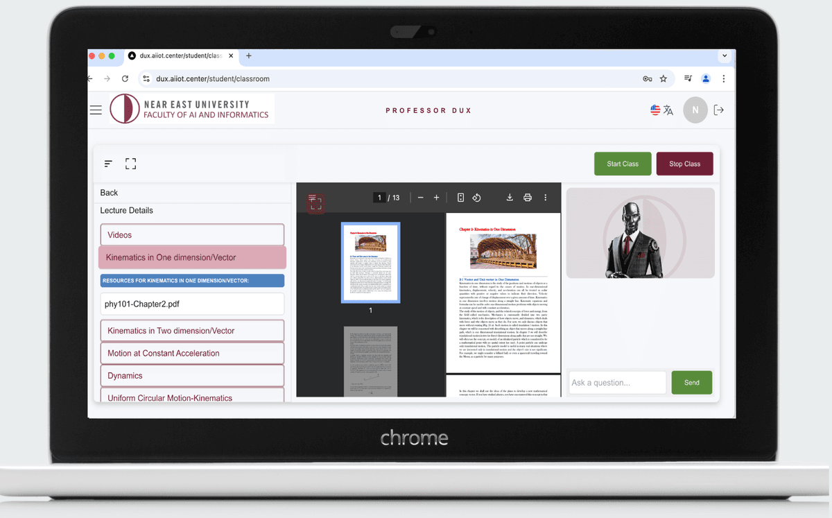 Prof Dux Interface